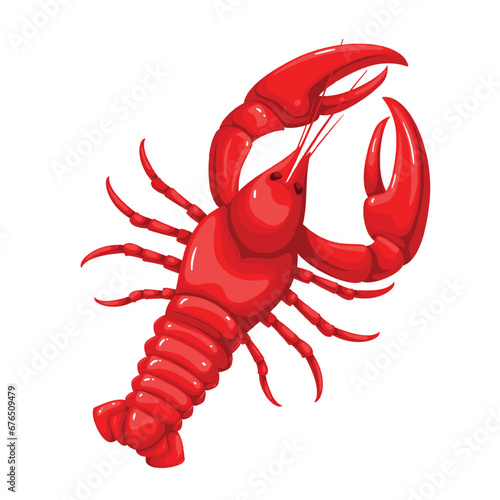 Shrimp vector illustration. Cartoon isolated top view of peeled fresh, frozen or cooked Jumbo Tiger prawn without head, one pink Asian shrimp and marine crustacean, delicatessen seafood for cooking