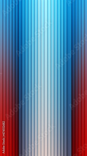 wallpaper image of vertical slot pattern. Blue red and white colors. Grainy textures Background created with Generative Ai