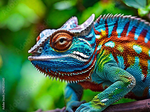 Chameleon Photography  generative ai