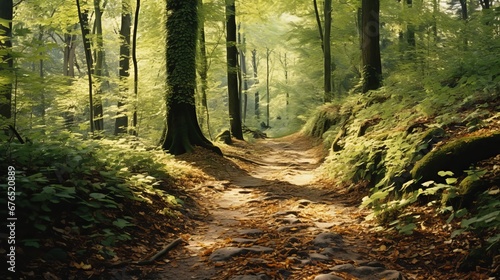 Path Through Enchanting Forest