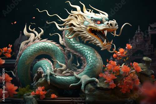 Chinese Dragon, Chinese new year, year of the dragon © Dennis
