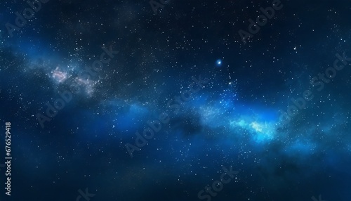 Universe filled with stars, nebula and galaxy background © CreativeStock
