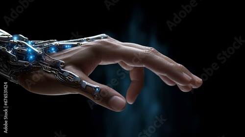 artificial intelligence hand 