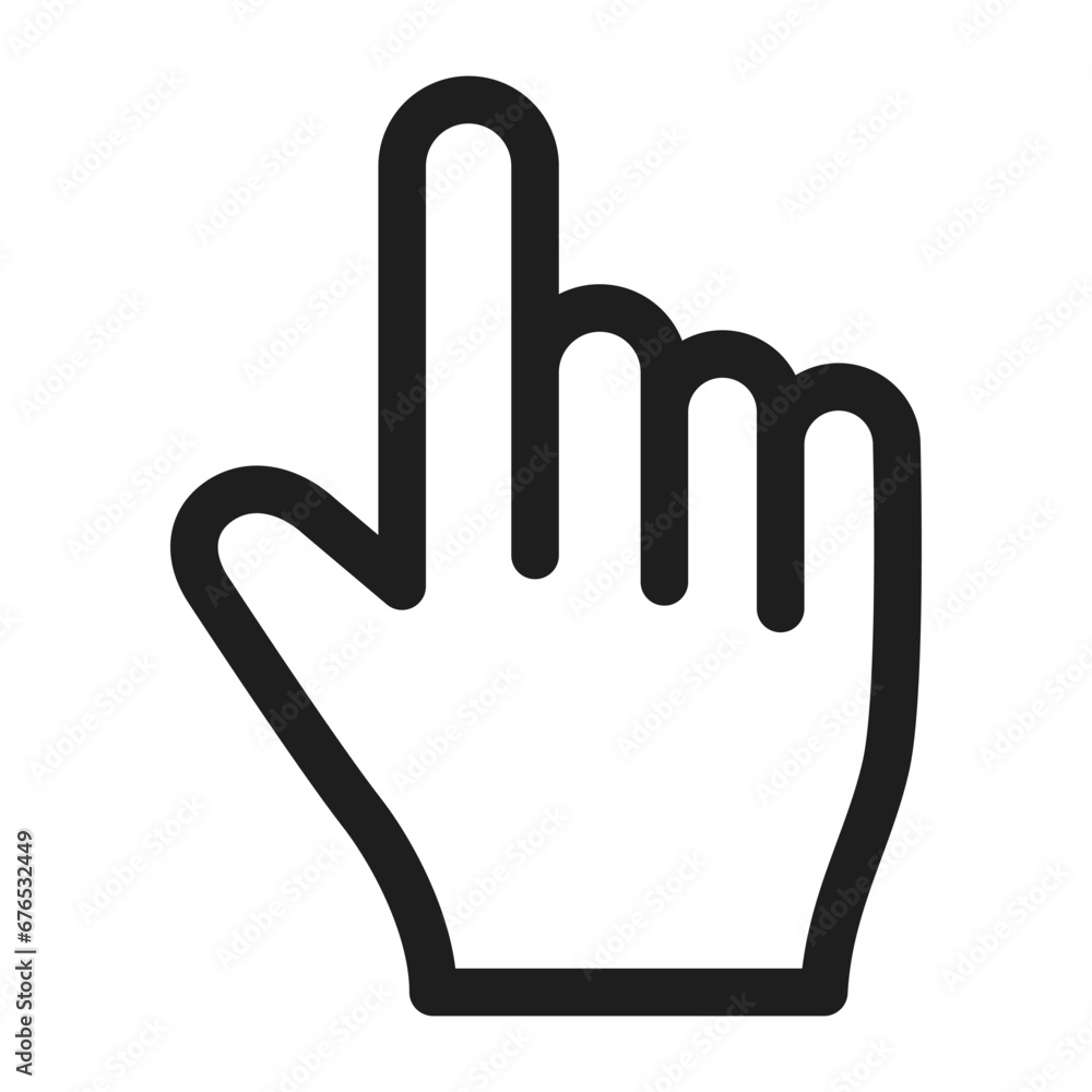 Icon set associated with the computer cursor Icon set associated with the computer cursor
