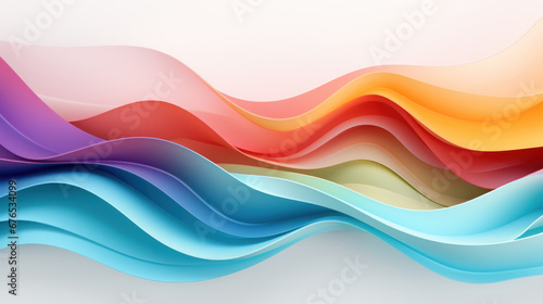 Professional Multicolor Rainbow Patterns - Serene Desktop Background