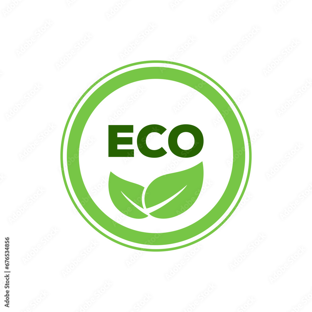 Eco-Friendly Vector isolated on white background Eco-Friendly Vector isolated on white background