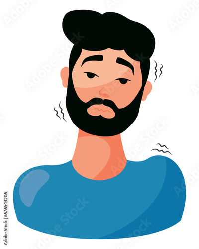 tourette syndrome man