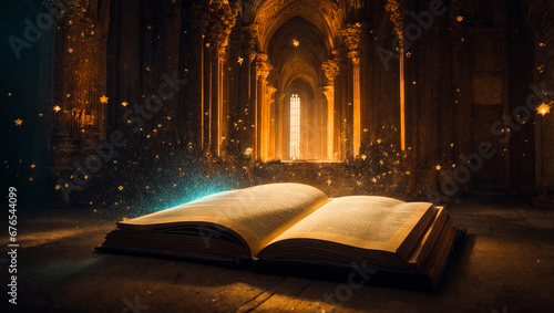 magical old book
