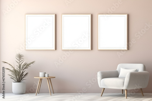 living room frame art