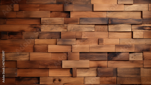 wooden wall background texture, brown wood pattern