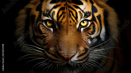 Portrait of a tiger close up © Daniel