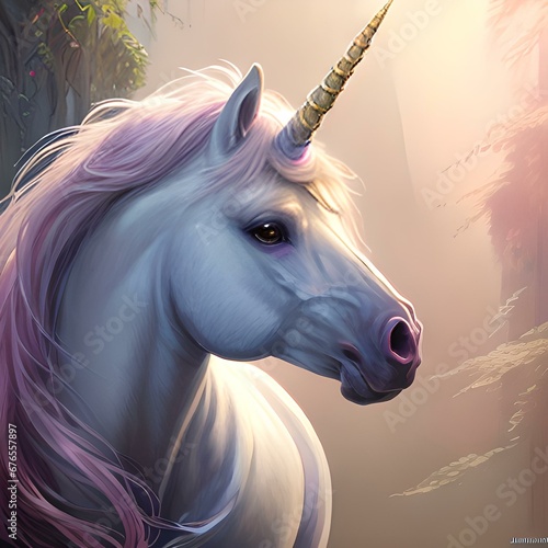 unicornio, kawaii, rosa 2 photo