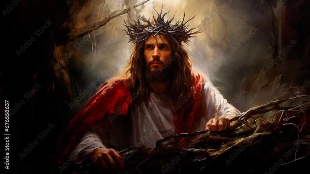 jesus christ with a cross jesus christ with a cross