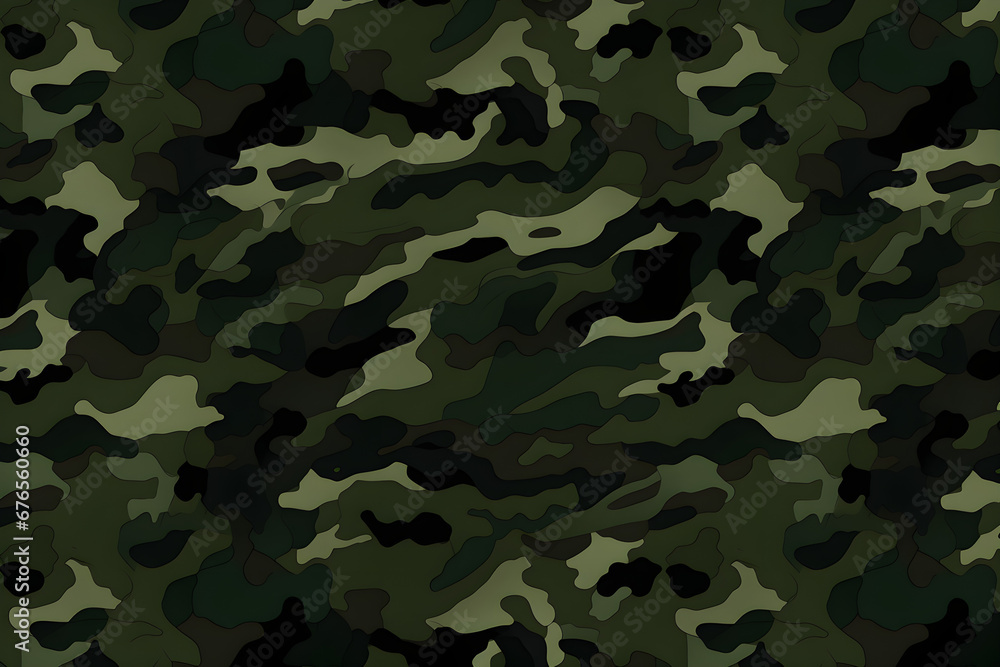 Camouflage, Muster, Tarnfarbe, Militär und Armee Konzept, erstellt mit generativer KI Camouflage, Muster, Tarnfarbe, Militär und Armee Konzept, erstellt mit generativer KI