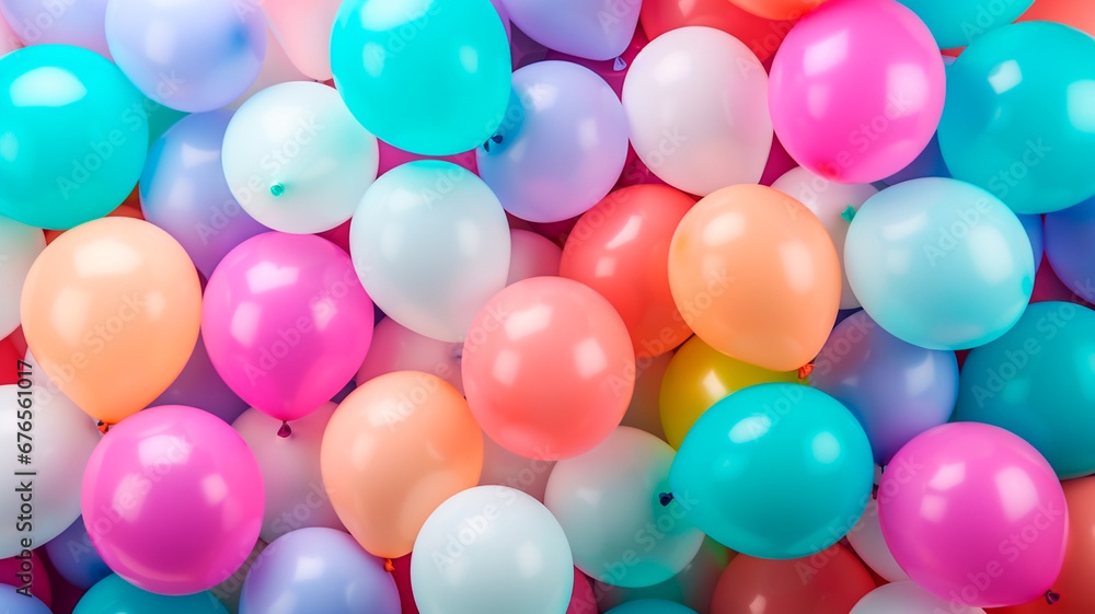 balloons in the shape of a circle. balloons in the shape of a circle.