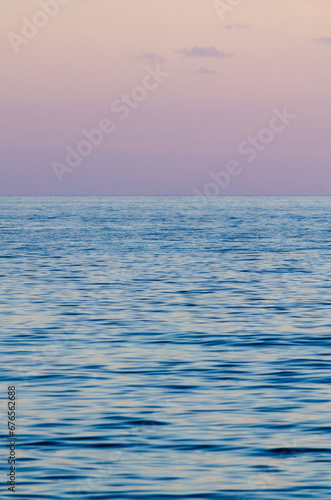 post sunset view of gulf of mexico