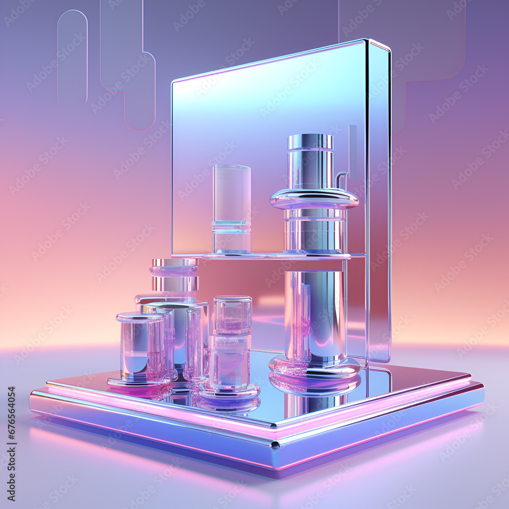 3d render of product podium for products mock up 3d render of product podium for products mock up