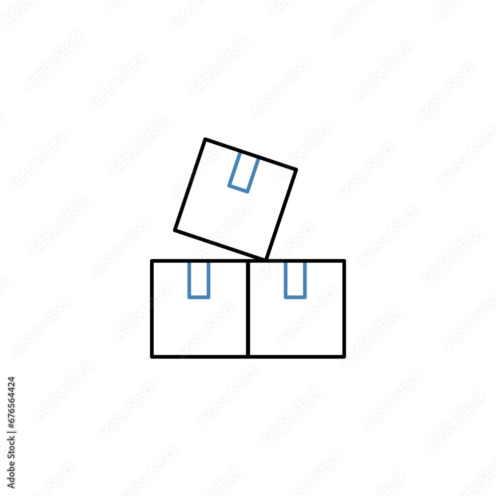 Logistics concept line icon. Simple element illustration. Logistics concept outline symbol design.
Logistics concept line icon. Simple element illustration. Logistics concept outline symbol design.