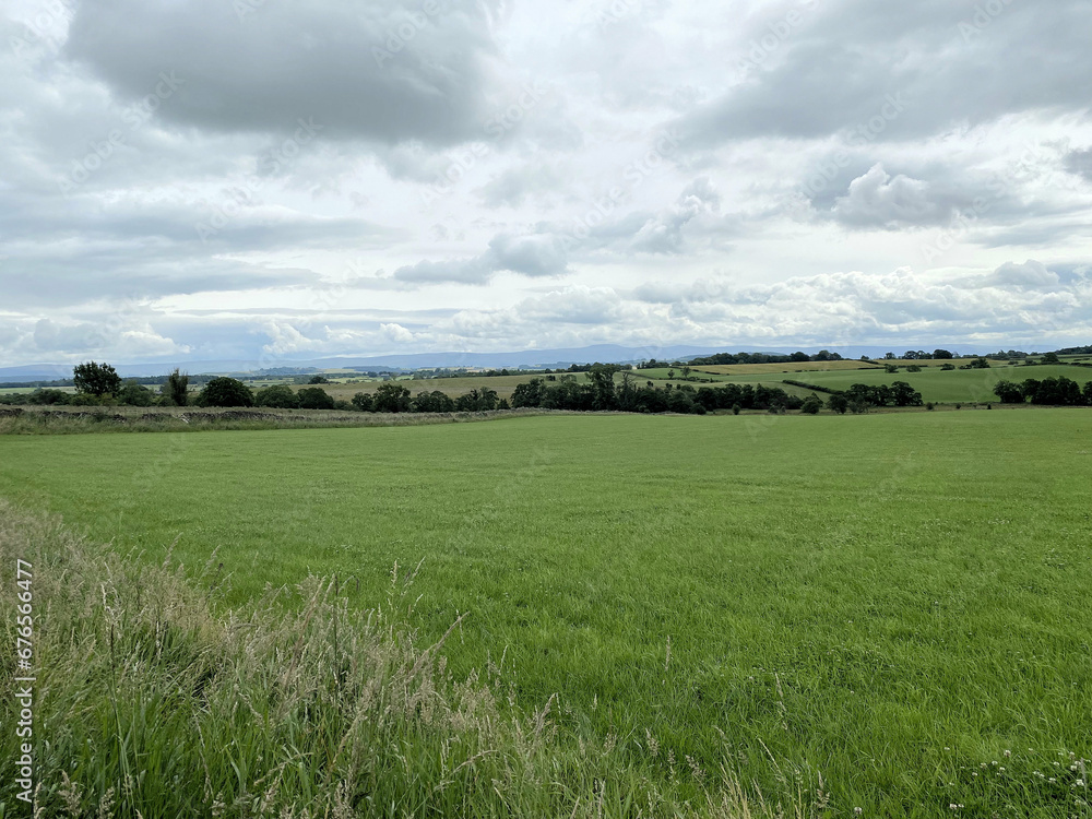 A view of the Lake District Countryside near Windermere