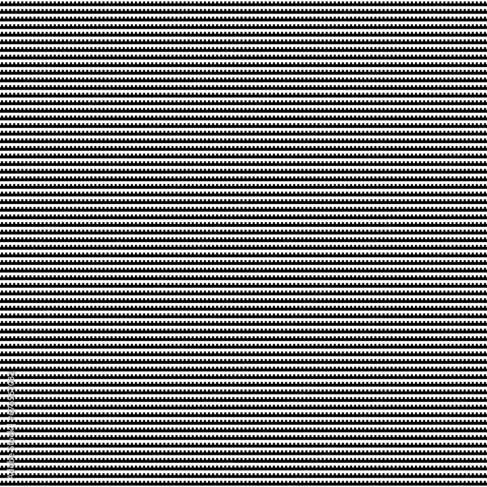 Repeated black zip lines on white background. Seamless horizontal striped surface pattern. Stripes abstract wallpaper. Heraldry motif. Digital paper for web design, textile print. Vector illustration Repeated black zip lines on white background. Seamless horizontal striped surface pattern. Stripes abstract wallpaper. Heraldry motif. Digital paper for web design, textile print. Vector illustration