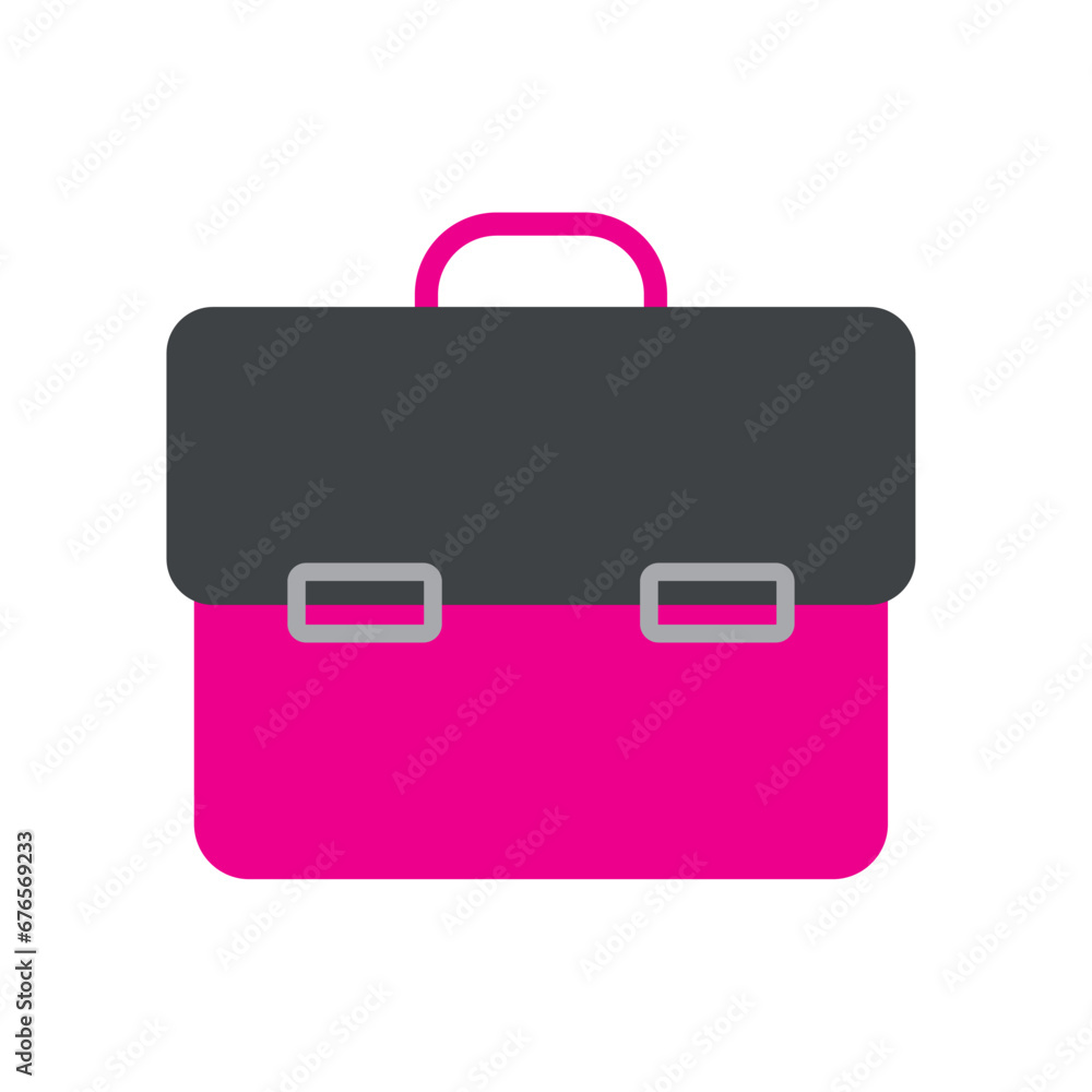 Isolated office suitcase icon Vector Isolated office suitcase icon Vector