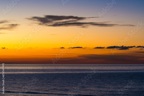 cloudy sunset on the sea © ChuckS