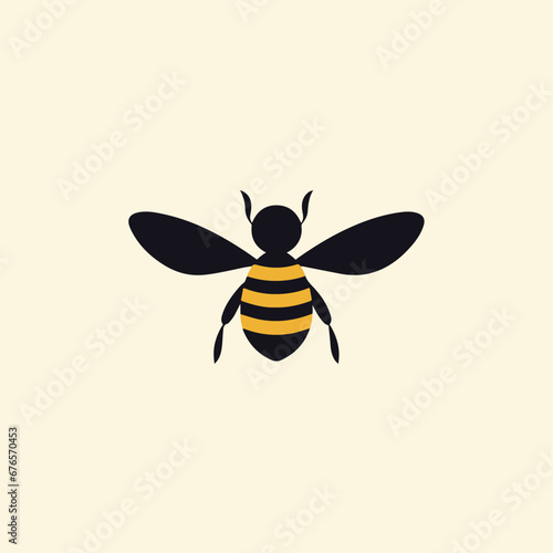 Wasp in cartoon  doodle style. 2d vector illustration in logo  icon style. AI Generative