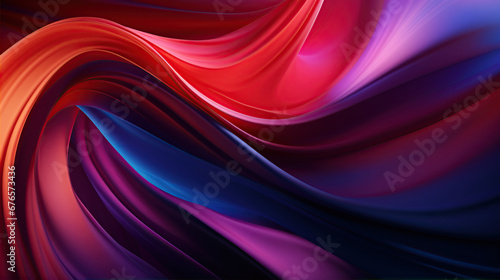 Multicolor abstract neon background. Created with Generative AI © Yevhen