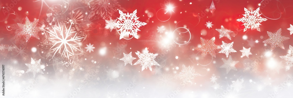 red christmas background with snowflakes red christmas background with snowflakes