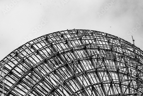 Large radio telescope, parabolic antenna