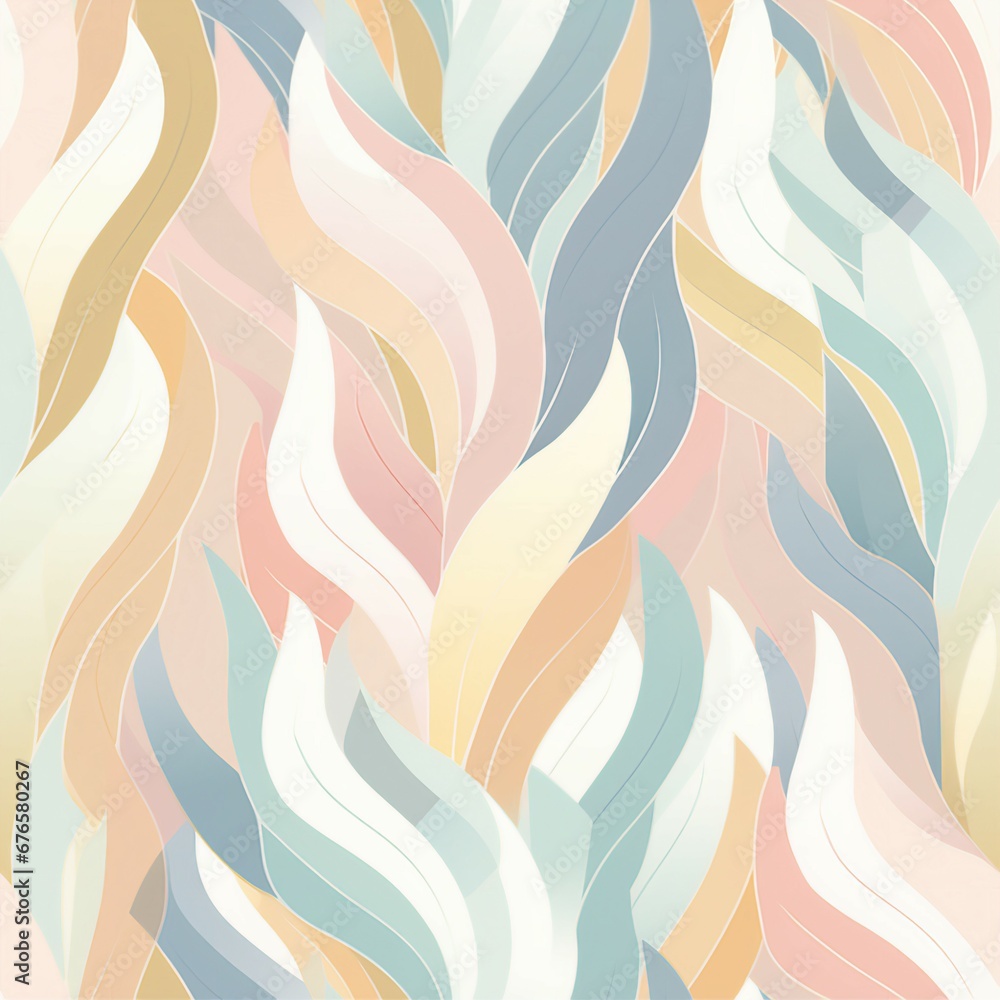 Muted Pastel Palette Pattern Muted Pastel Palette Pattern