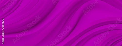 Abstract background with wavy surface in purple colors
