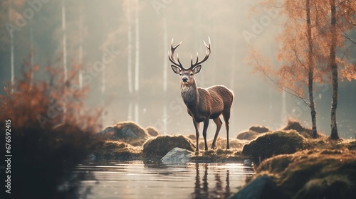 deer in the woods © ملک محمد اشرف