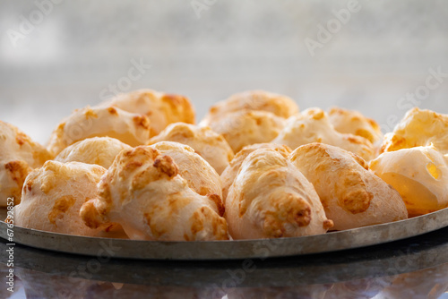 Traditional tapioca biscuits or cheese bread from Minas Gerais. Polvilho azedo