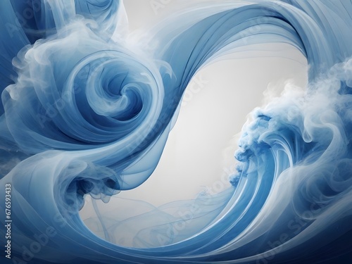 blue smoke wave background design exploding with creativity 