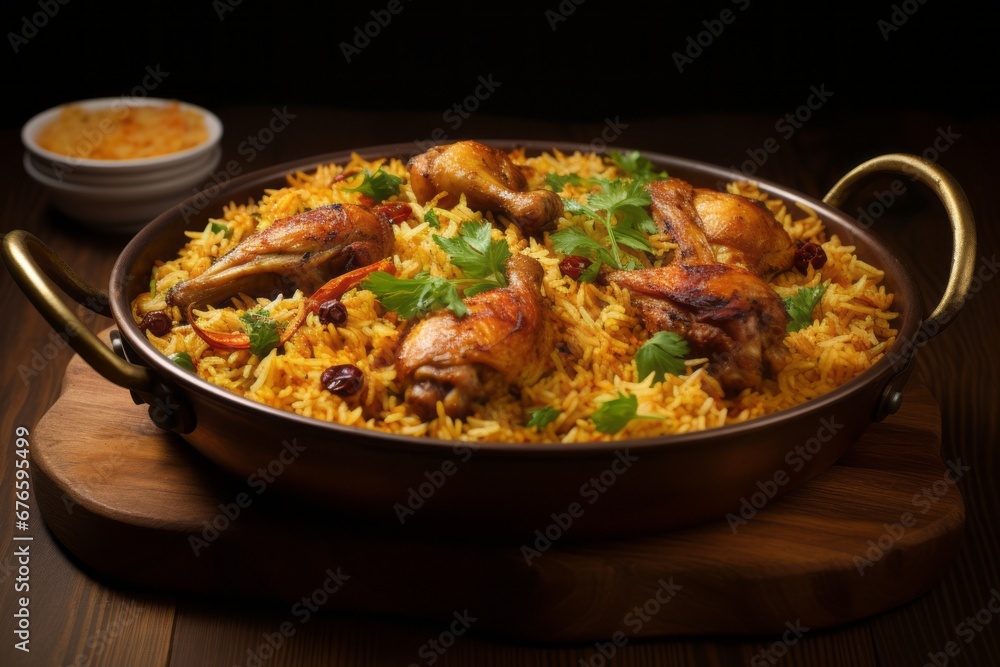 Indian Chicken Pakora Traditional Punjabi Food