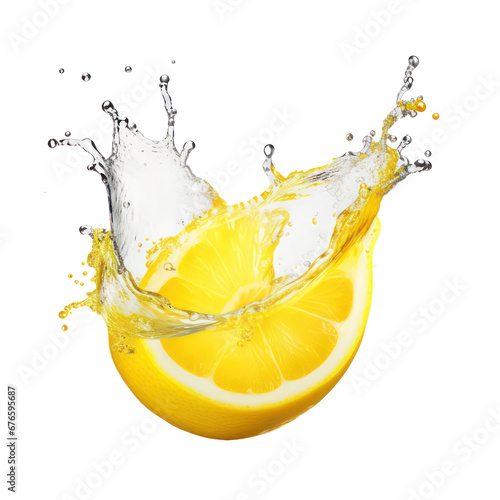 Lemon drop splash
