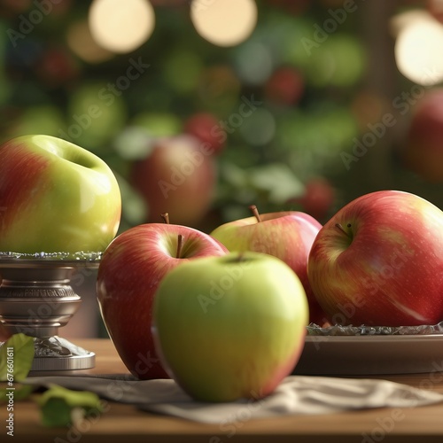 과일, 사과, 먹을것, red, 건강한, 신선, green, 유기농, 감미로운, 맛있는, 탁자, 채식주의, 가을, 네이처, 고립시키는, 익는, 건강, 수분이 많은, fruit, apple, food, healthy, fresh, organic, luscious, delicious, table, vegetarian, autumn, nature, isolate