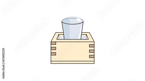 冷酒 日本酒 日本 イラスト