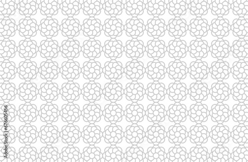 floral and plant seamless pattern background