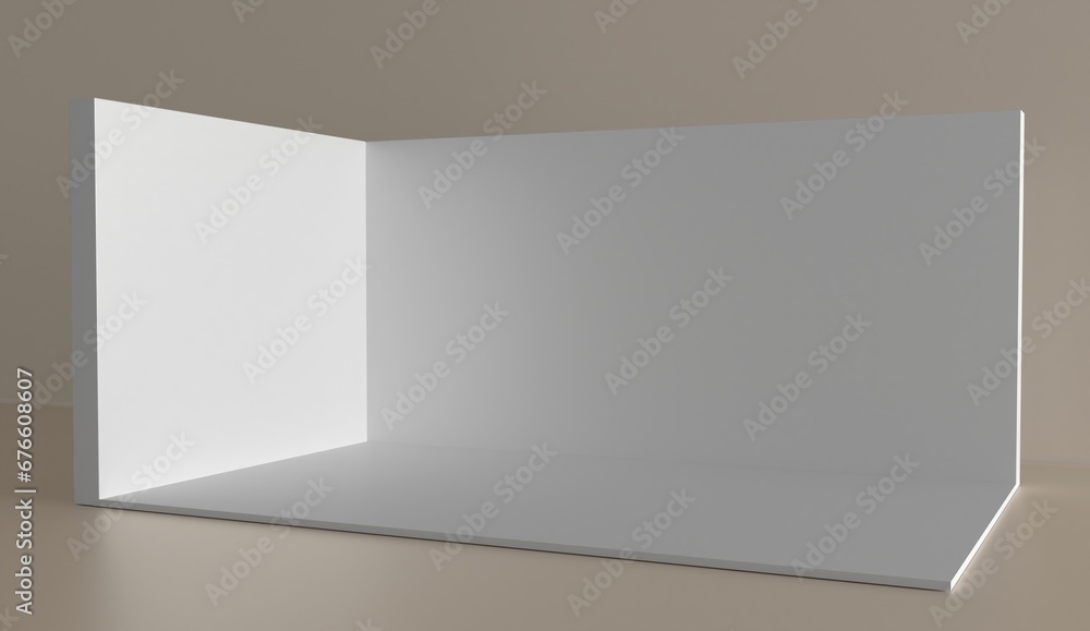 Booth 3d corner. Square corner. 3D exhibition booth. Showroom. Empty geometric square. Blank box template. White blank exhibition stand. Presentation event room. Booth 3d corner. Square corner. 3D exhibition booth. Showroom. Empty geometric square. Blank box template. White blank exhibition stand. Presentation event room.