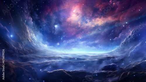 space galaxy, Nebula Galaxy background. Stunning wallpaper of breathtaking interstellar