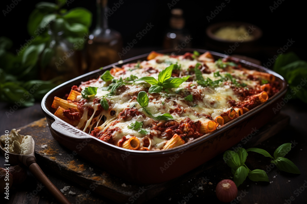 Scrumptious Vegan Baked Ziti Casserole - Generative Ai Scrumptious Vegan Baked Ziti Casserole - Generative Ai