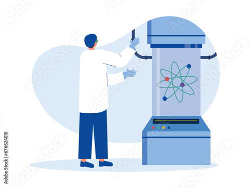 Laboratory illustration. Laboratory test illustration.