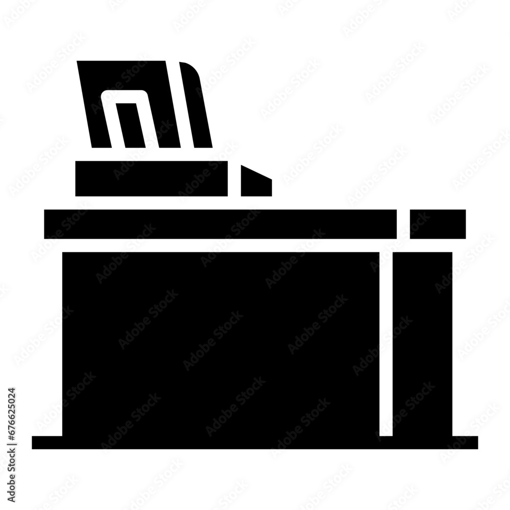 cashier Solid icon cashier Solid icon