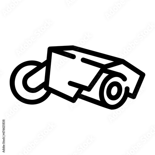 cctv Line Icon