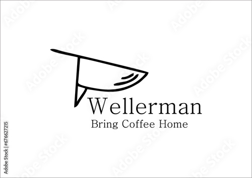 coffee shop logo icon