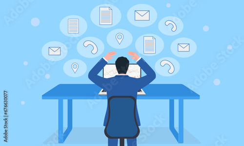 Employees worry about traveling because of too many work calls and emails