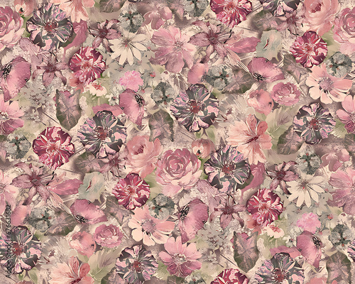 Seamless Pattern Background Uniform