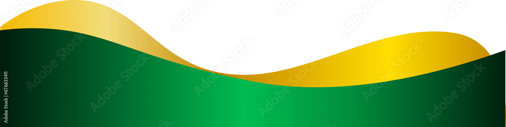 Green and Gold Border Frame Design Element Isolated Vector Green and Gold Border Frame Design Element Isolated Vector